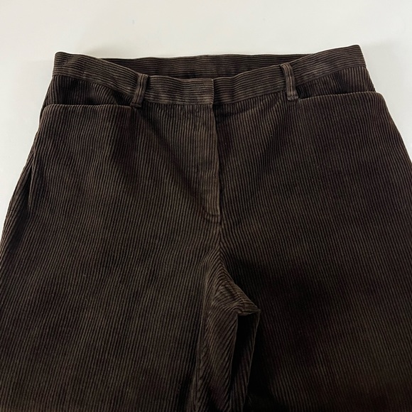 Jones New York Signature Stretch Brown Corduroy Pants Size 8 - Picture 6 of 7